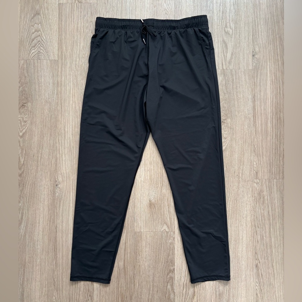Zyia pants pull on black pockets XXL